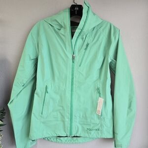 Marmot Women's Knife Edge GORE-TEX Paclite Rain Jacket - Double Mint